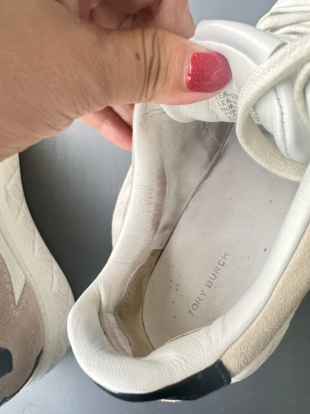 Tory Burch Ladybug sneakers Sz 7.5